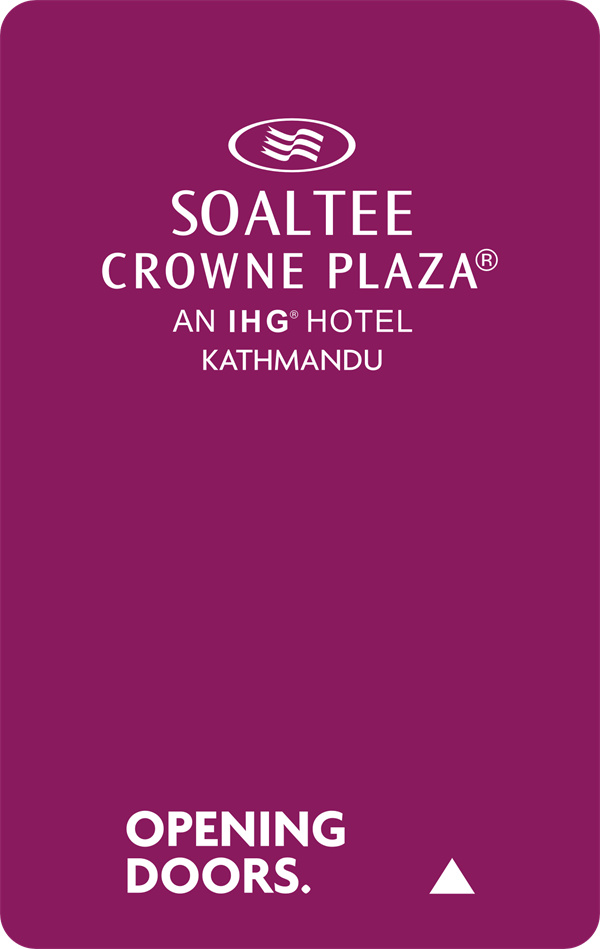 Ключ-карта отеля Crowne Plaza