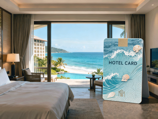 Resort Custom Key Cards: интегрируйте региональные элементы, чтобы сделать ключевые карты сувениры