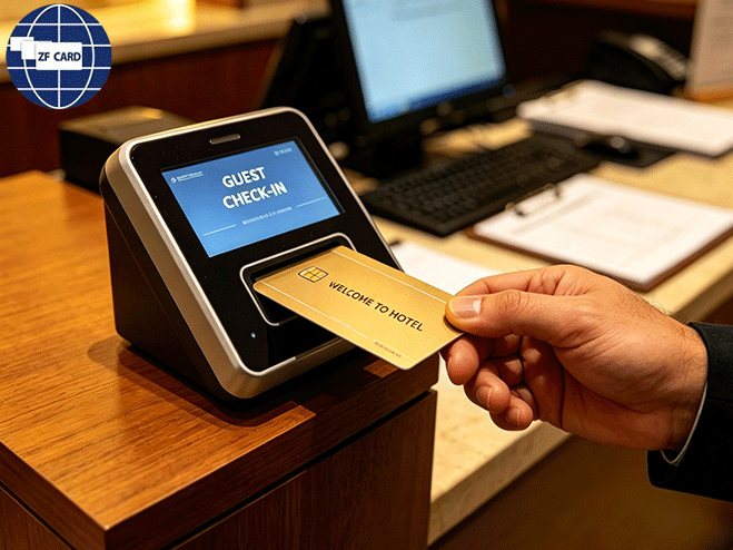 Отель свяжитесь с поликарбонат ID Key Card: укрепление линии защиты для гостей отеля и открыть новый опыт идентификации личности
